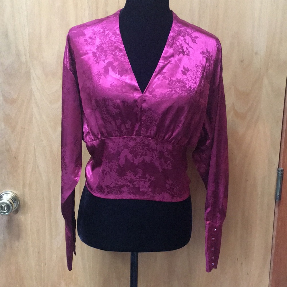Nasty Gal Brocade Top - Picture 1 of 10